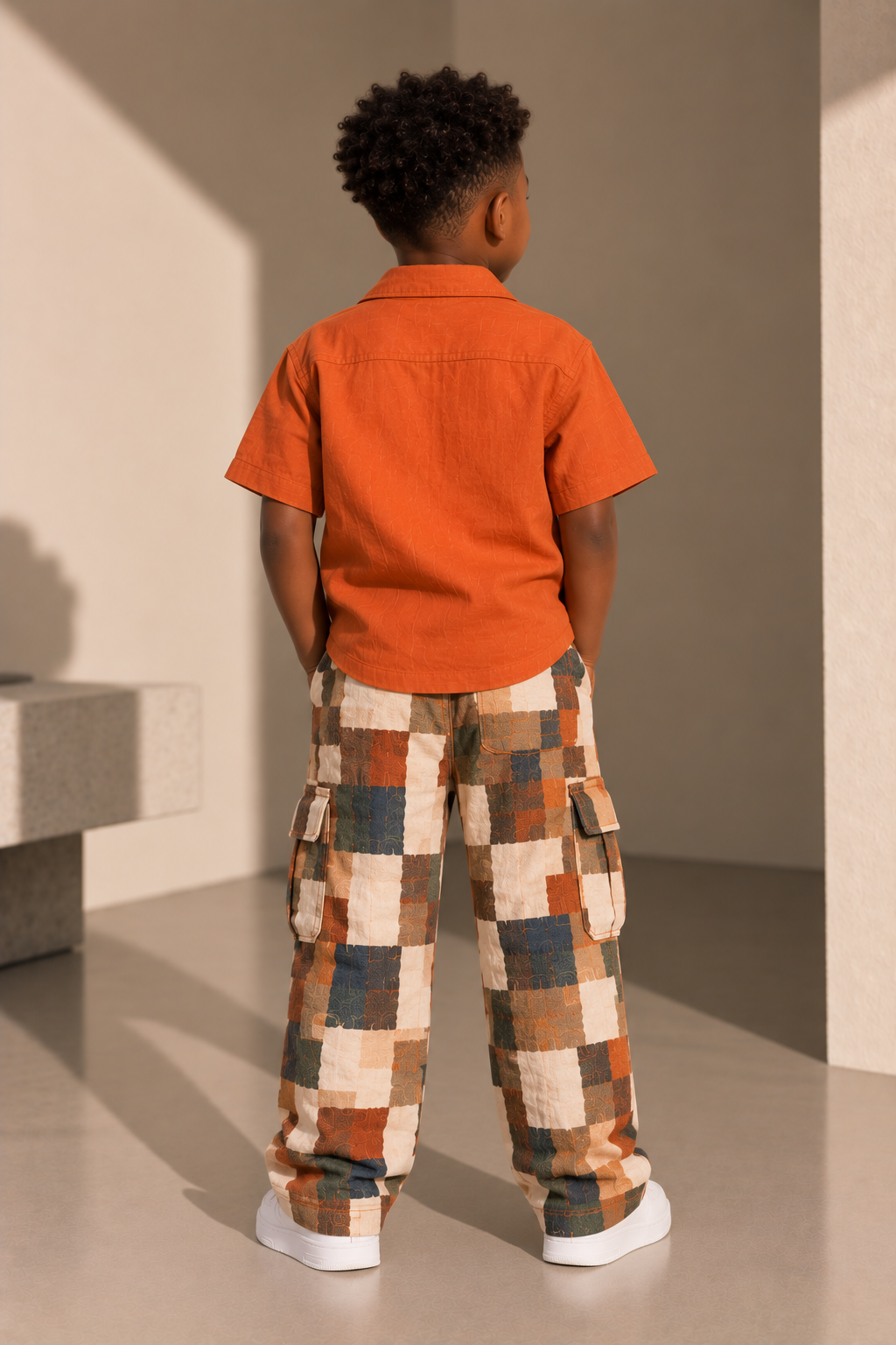 NEXT Mosaic Cargo Trousers